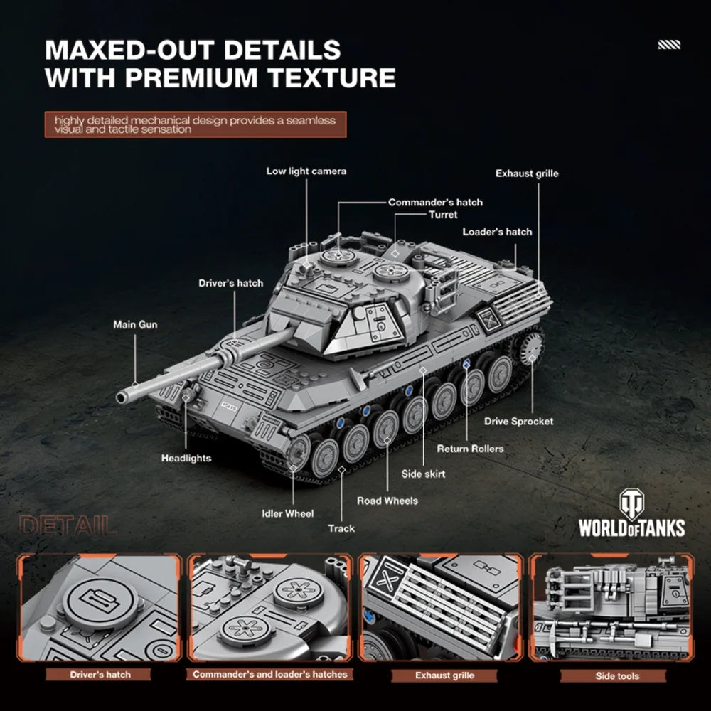 Reobrix ZZ77038 The Leopard 1