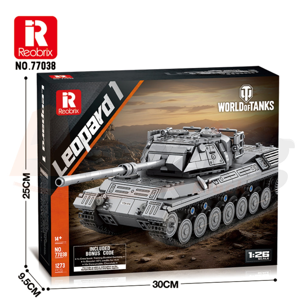 Reobrix 77038 The Leopard 1
