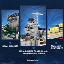 Reobrix ZZ77051 The 1:300 Scale Bismarck Battleship