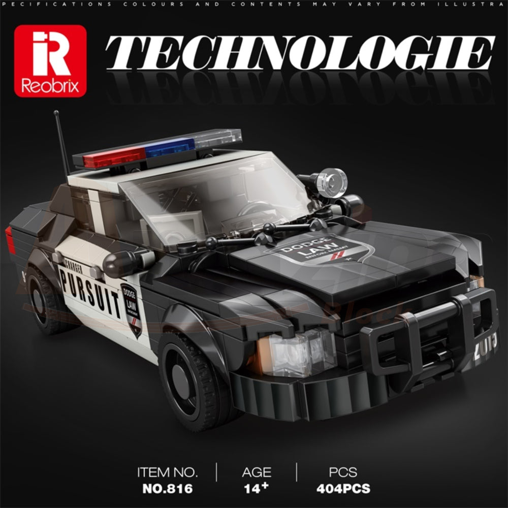 Reobrix 816 The Dodge Police Car