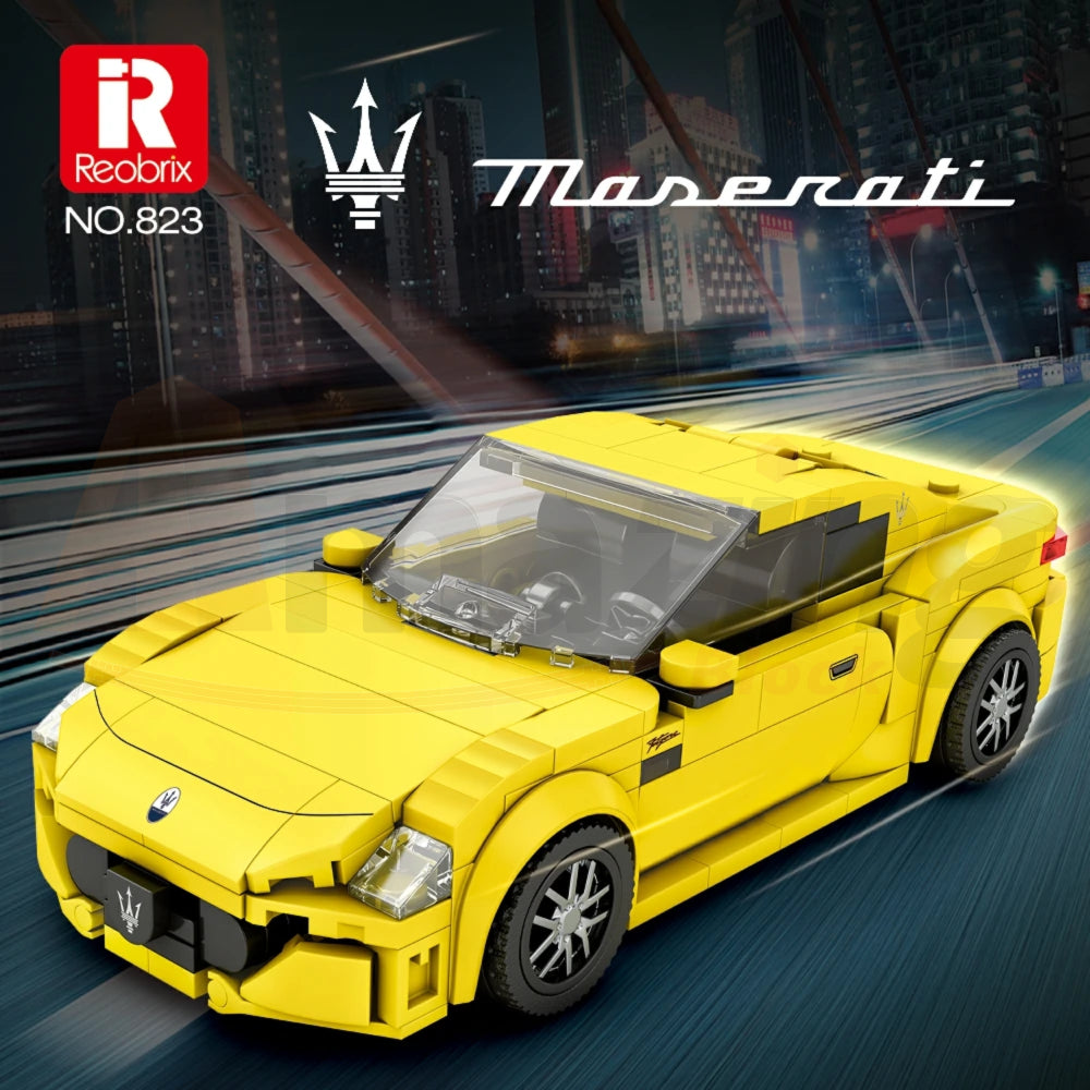 Reobrix 823 The Yellow Maserati GranTurismo