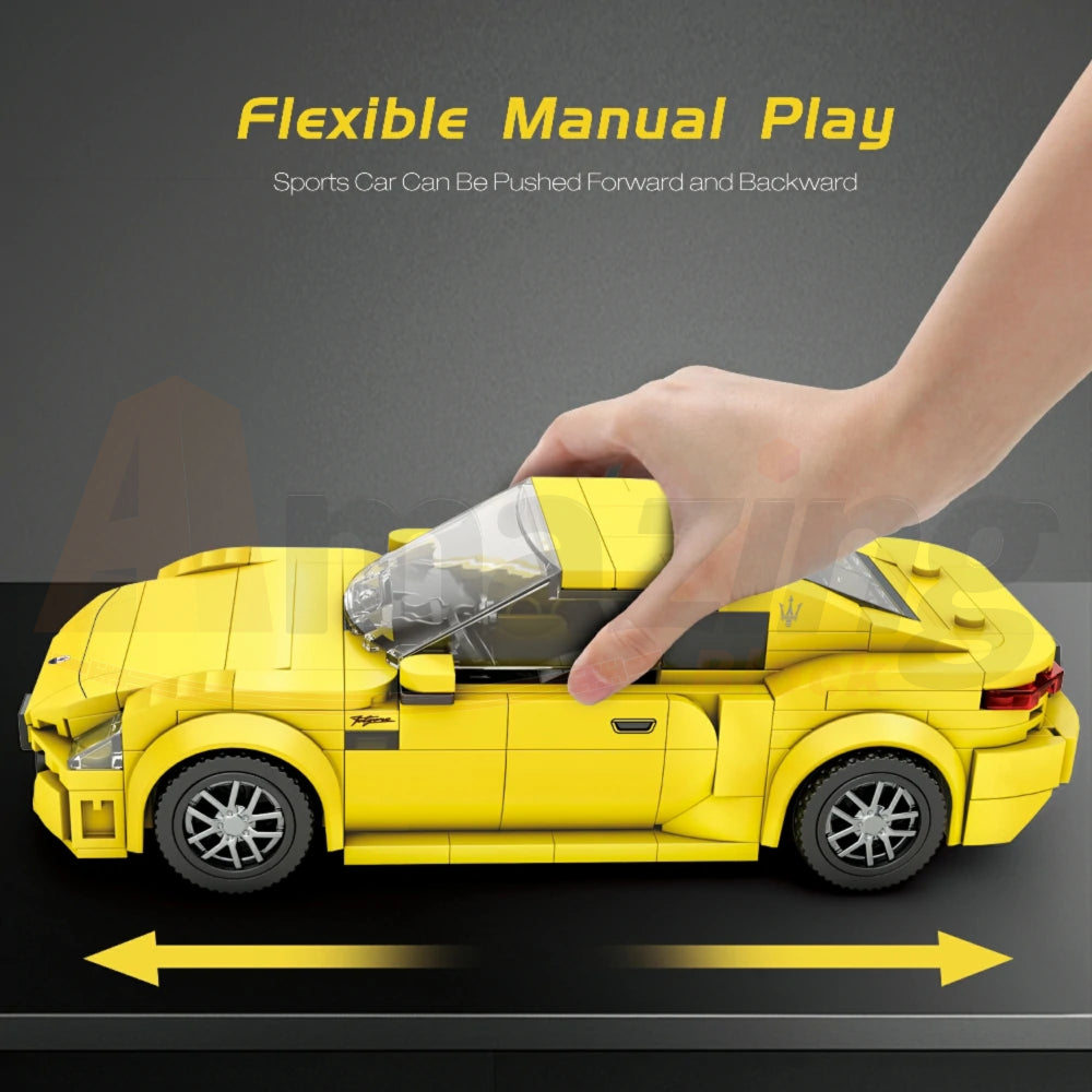 Reobrix 823 The Yellow Maserati GranTurismo