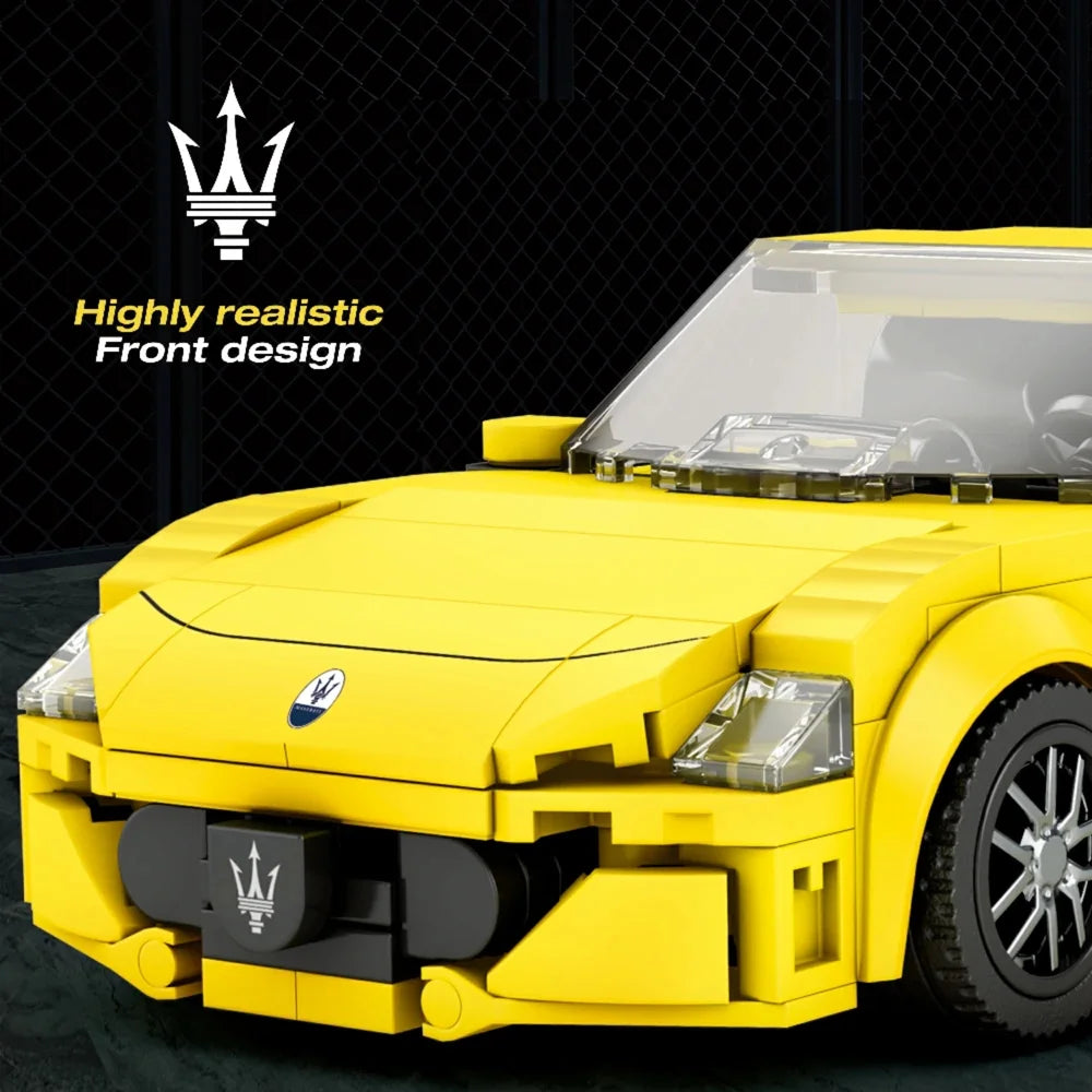 Reobrix ZZ823 The Yellow Maserati GranTurismo