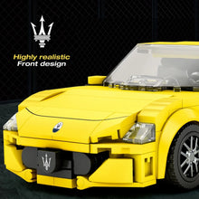Reobrix ZZ823 The Yellow Maserati GranTurismo