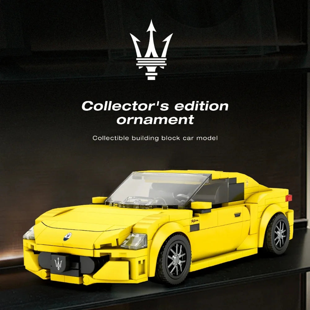 Reobrix ZZ823 The Yellow Maserati GranTurismo