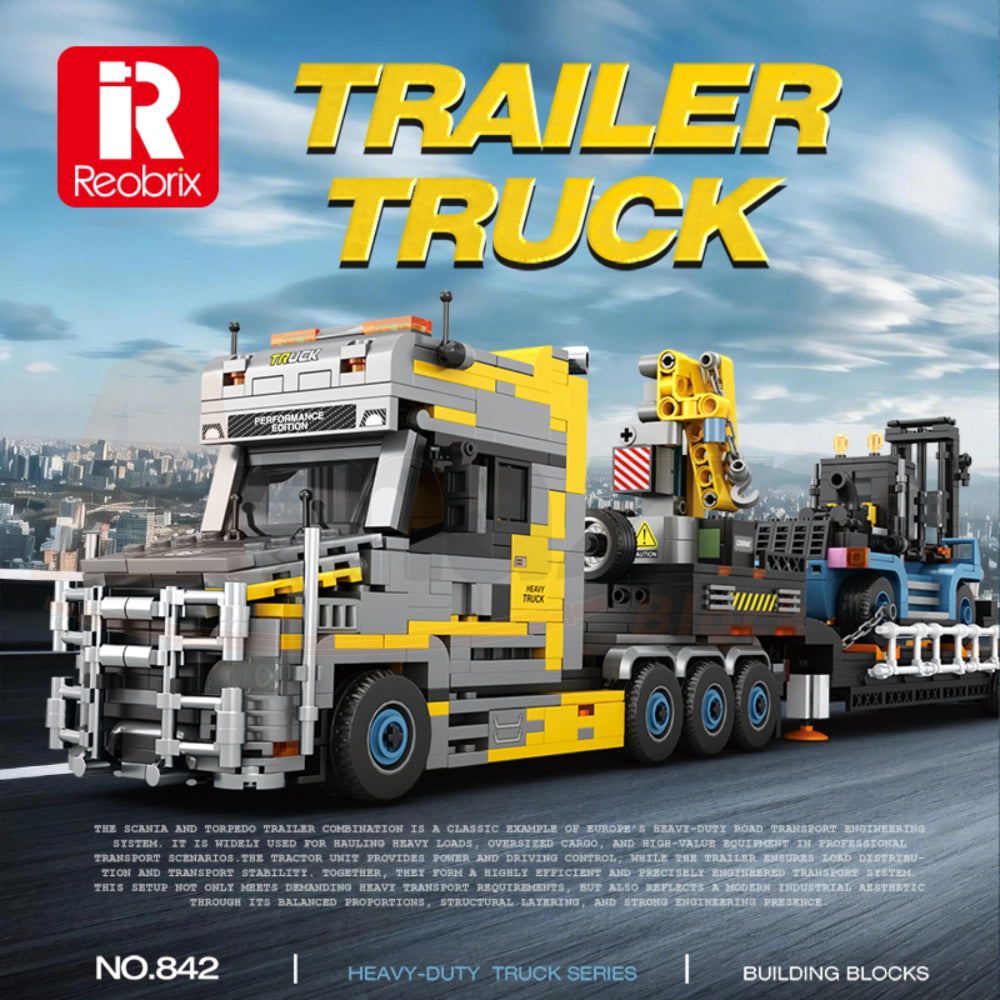 Reobrix 842 The Tractor-Trailer Truck