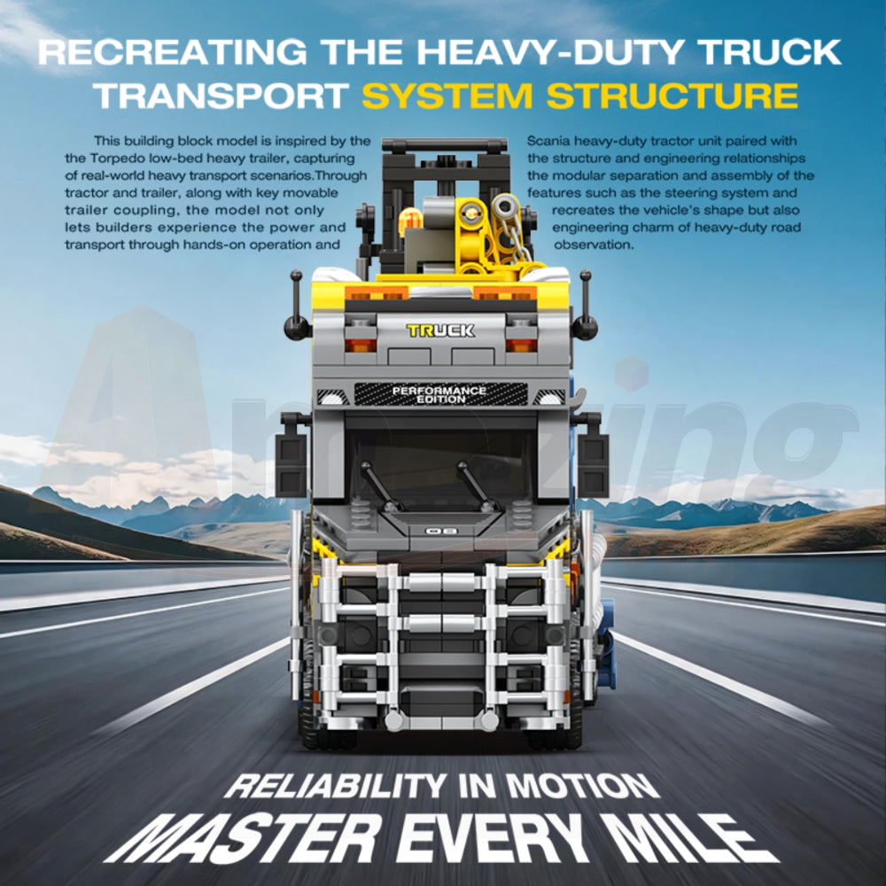 Reobrix 842 The Tractor-Trailer Truck
