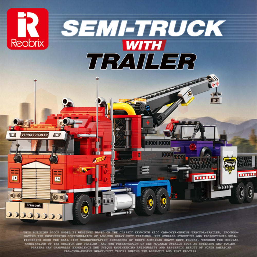 Reobrix 843 The Semi-Truck