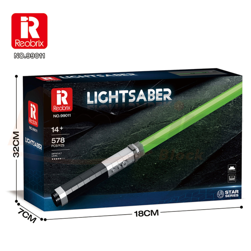 Reobrix 99011 The Green Lightsaber