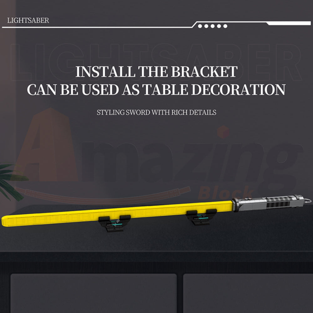 Reobrix 99012 The Yellow Lightsaber