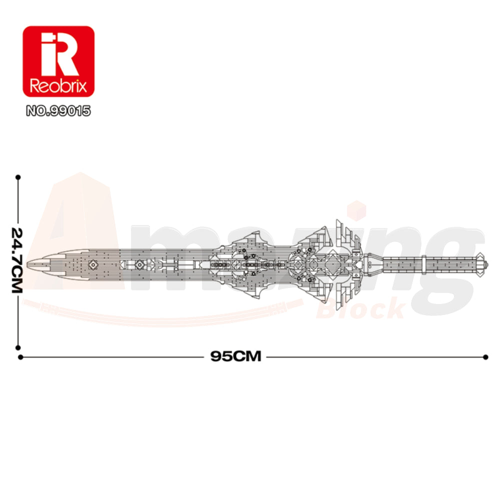 Reobrix 99015 The Royal Claymore