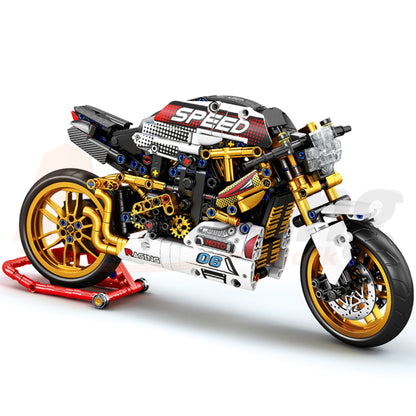 Reobrix 99041 The Retro Cafe Racer