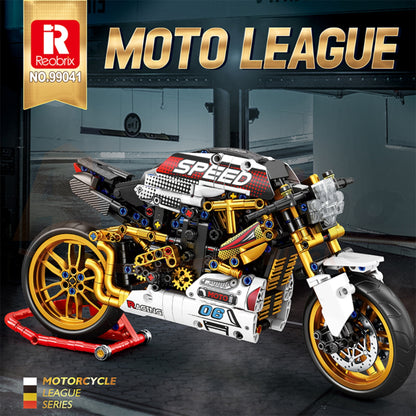 Reobrix 99041 The Retro Cafe Racer