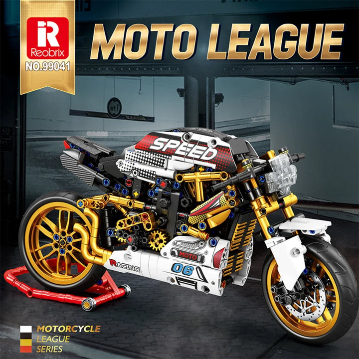 Reobrix ZZ99041 The Retro Cafe Racer