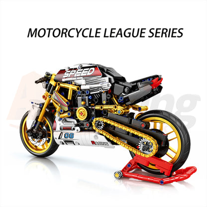 Reobrix 99041 The Retro Cafe Racer
