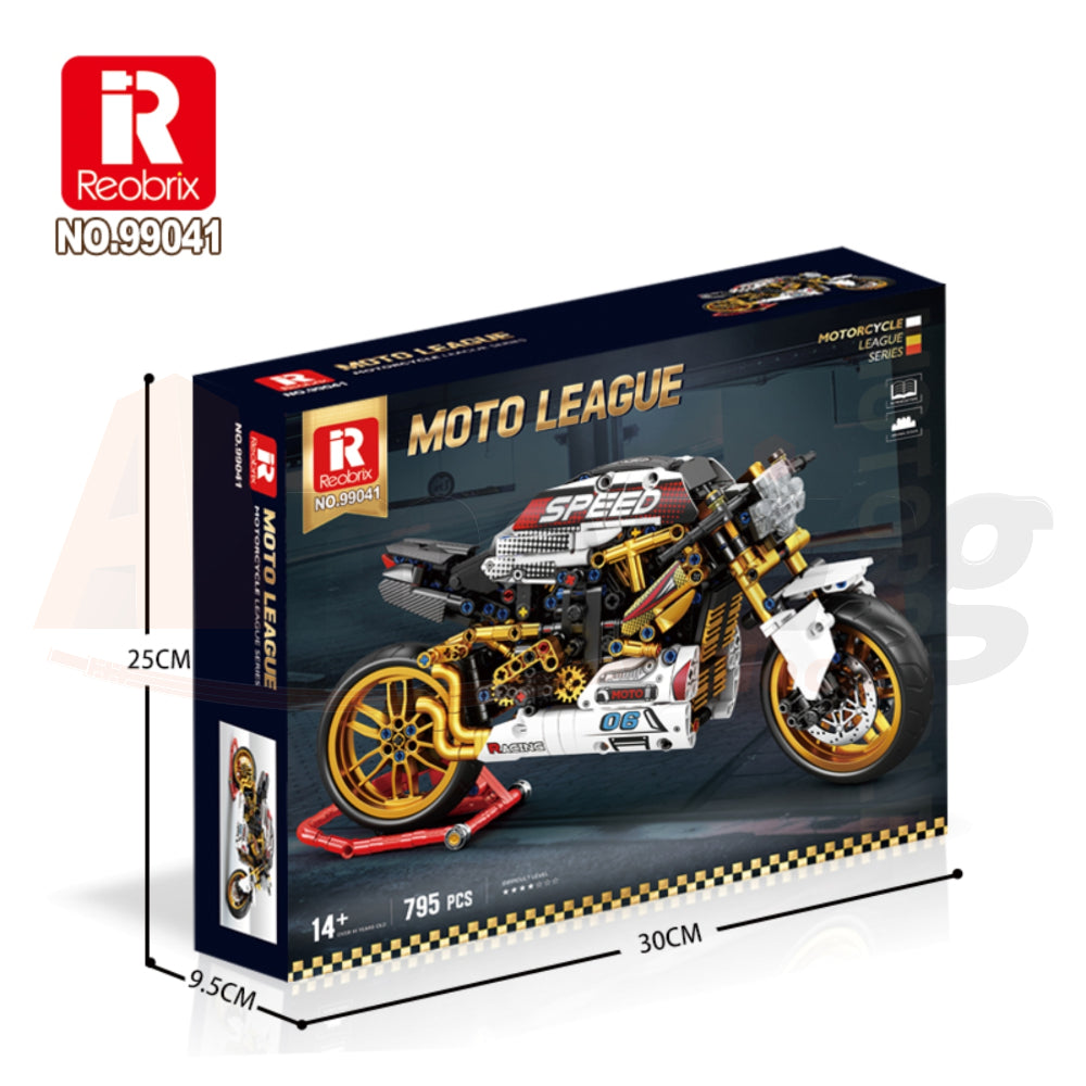 Reobrix 99041 The Retro Cafe Racer