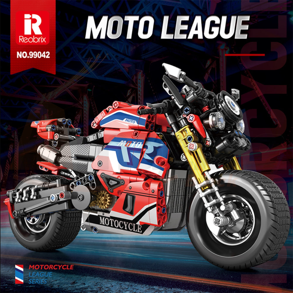 Reobrix 99042 The Wide-Body Muscle Cruiser with Fat Tires