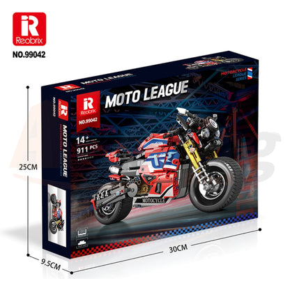 Reobrix 99042 The Wide-Body Muscle Cruiser with Fat Tires