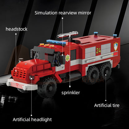 Xbert 66024 The Vintage 4320 Fire Truck 6X6