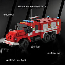Xbert ZY66024 The Vintage 4320 Fire Truck 6X6