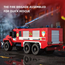 Xbert ZY66024 The Vintage 4320 Fire Truck 6X6