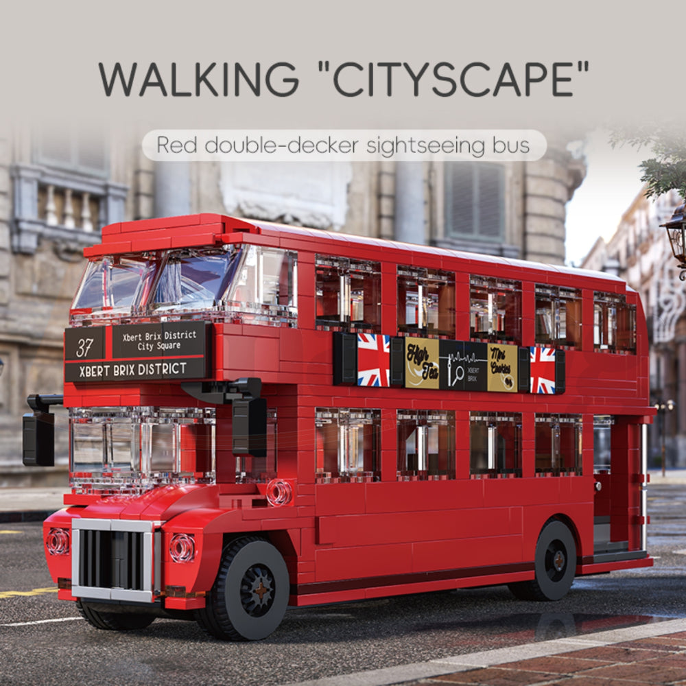 Xbert 66037 The Vintage British Double-Decker Bus