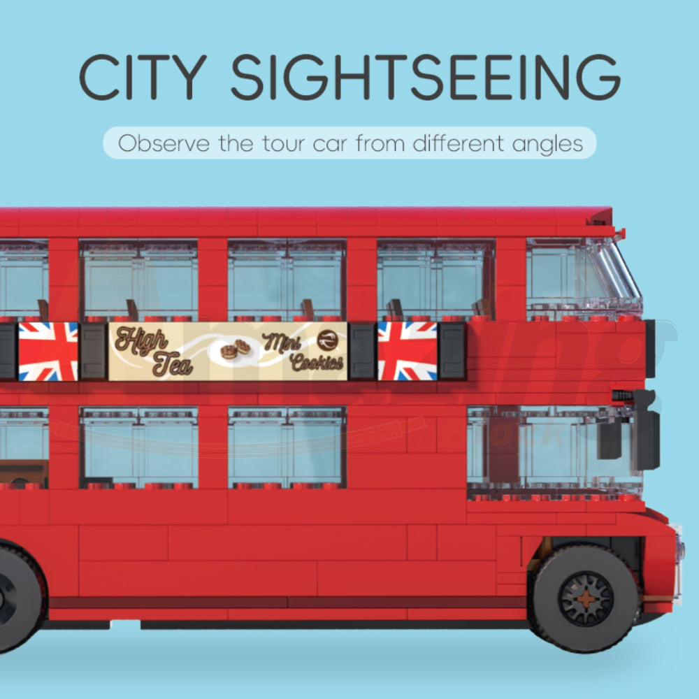 Xbert 66037 The Vintage British Double-Decker Bus