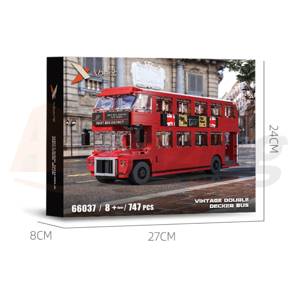 Xbert 66037 The Vintage British Double-Decker Bus