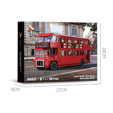 Xbert ZY66037 The Vintage British Double-Decker Bus