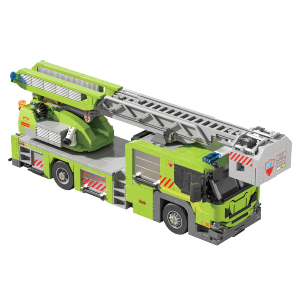 Xbert ZY66038 The Turntable Ladder Fire Engine