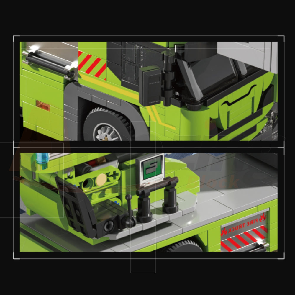 Xbert 66038 The Turntable Ladder Fire Engine