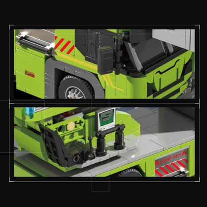 Xbert ZY66038 The Turntable Ladder Fire Engine
