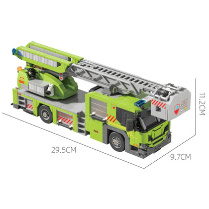 Xbert ZY66038 The Turntable Ladder Fire Engine