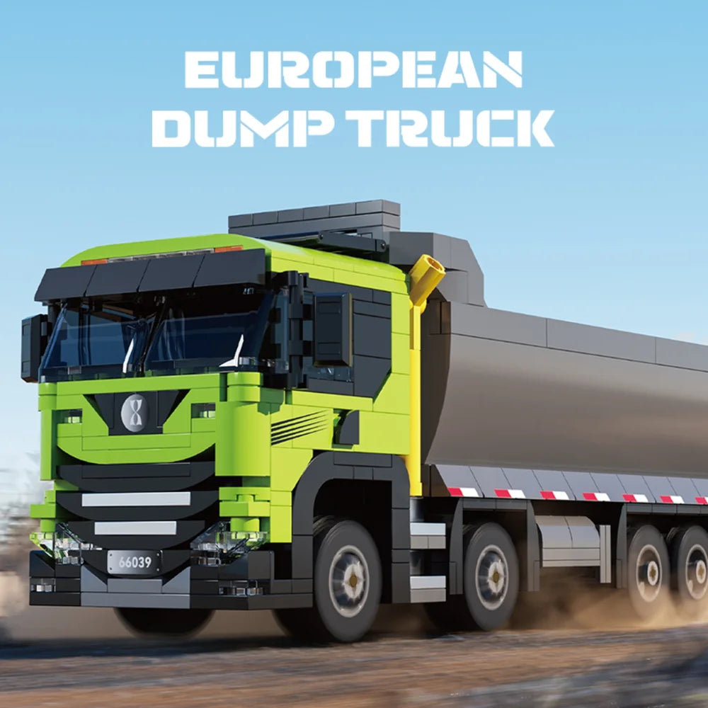 Xbert ZY66039 The European Heavy-Duty Dump Truck