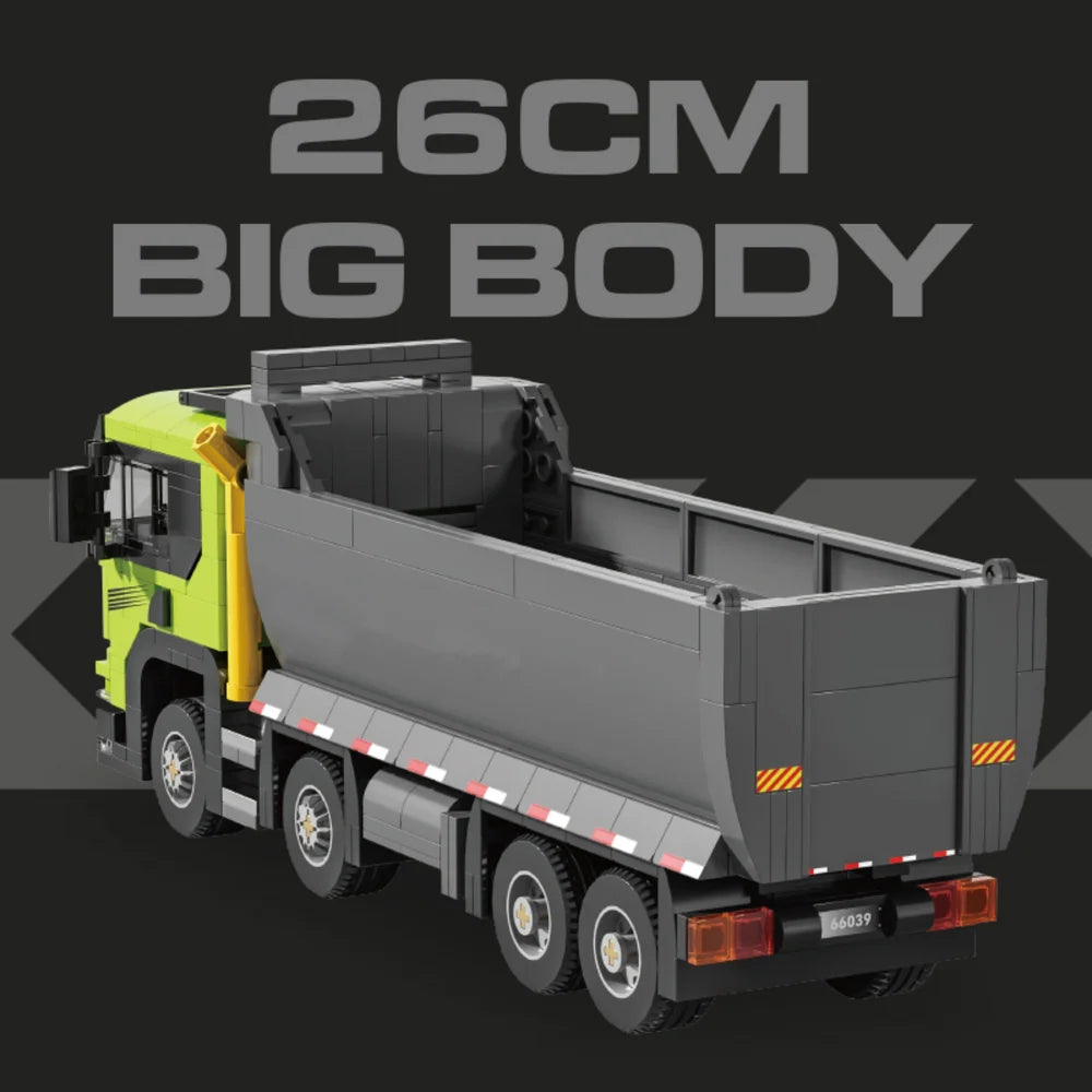 Xbert ZY66039 The European Heavy-Duty Dump Truck