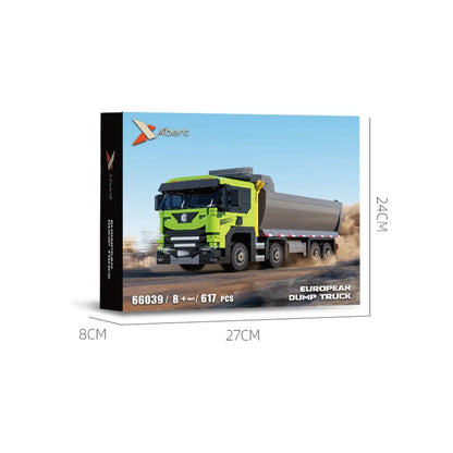 Xbert ZY66039 The European Heavy-Duty Dump Truck