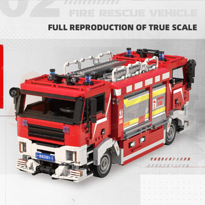 Xbert 66061 The Bidirectional Tunnel Fire-Rescue Vehicle