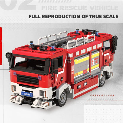 Xbert ZY66061 The Bidirectional Tunnel Fire-Rescue Vehicle