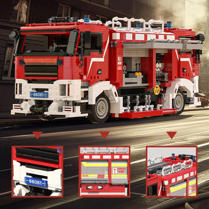 Xbert ZY66061 The Bidirectional Tunnel Fire-Rescue Vehicle