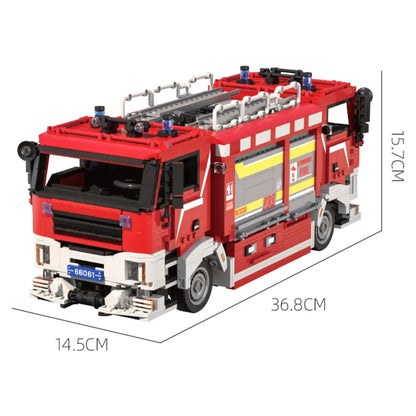Xbert ZY66061 The Bidirectional Tunnel Fire-Rescue Vehicle
