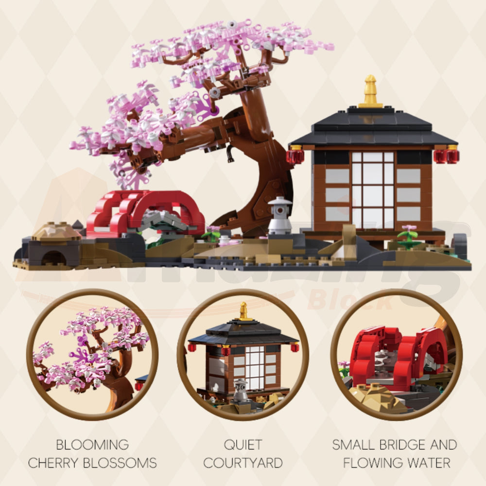 Xbert 66100 The Cherry Blossom Garden