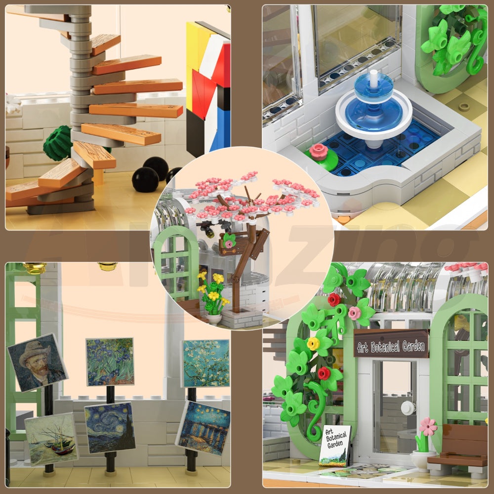 Xbert 66105 The Botanical Garden with Van Gogh Art Exhibition
