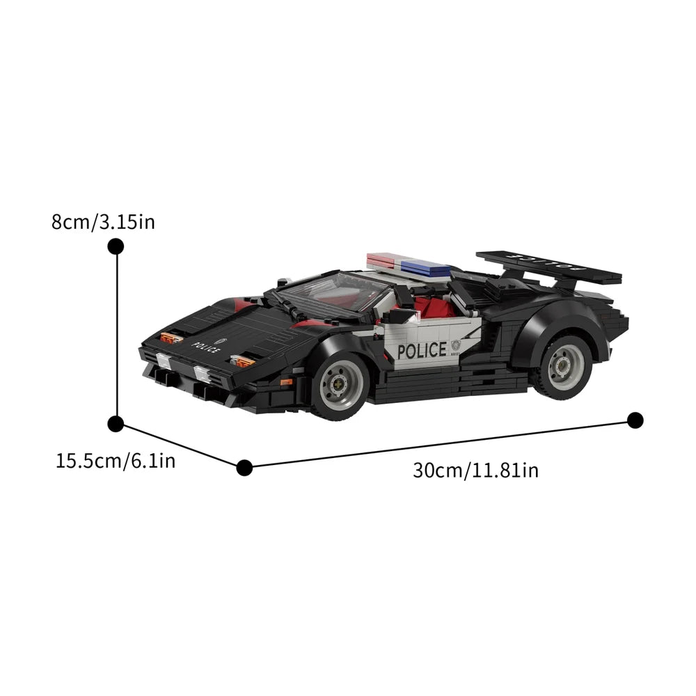 Xbert ZY66121 The Police Super Racer