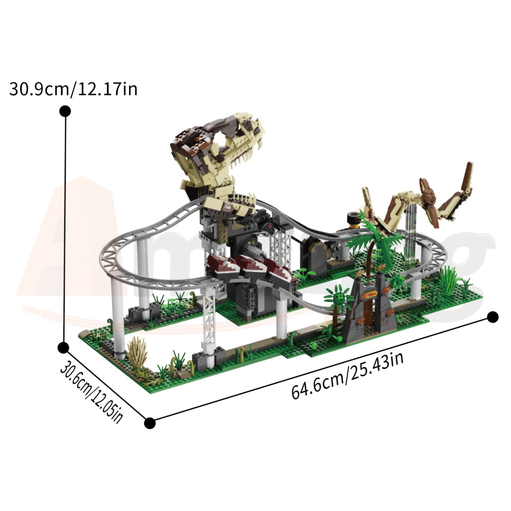 Xbert 66134 The Dinosaur Roller Coaster
