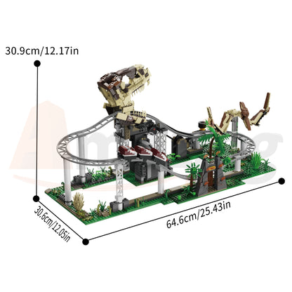 Xbert 66134 The Dinosaur Roller Coaster