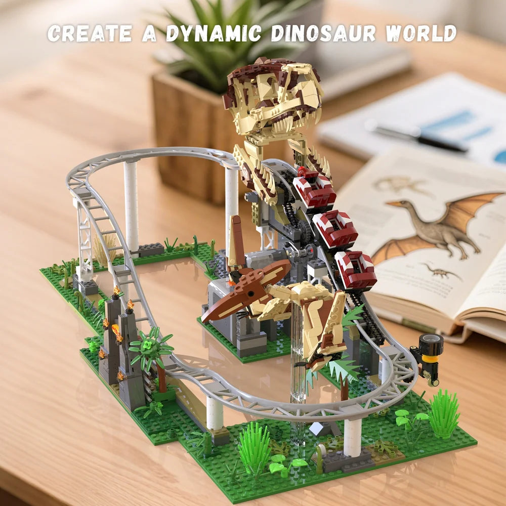 Xbert ZY66134 The Dinosaur Roller Coaster