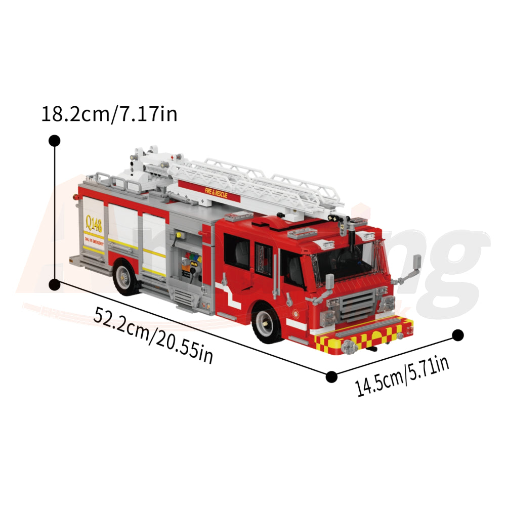 Xbert 66148 The US firetruck Elevated Water Towers