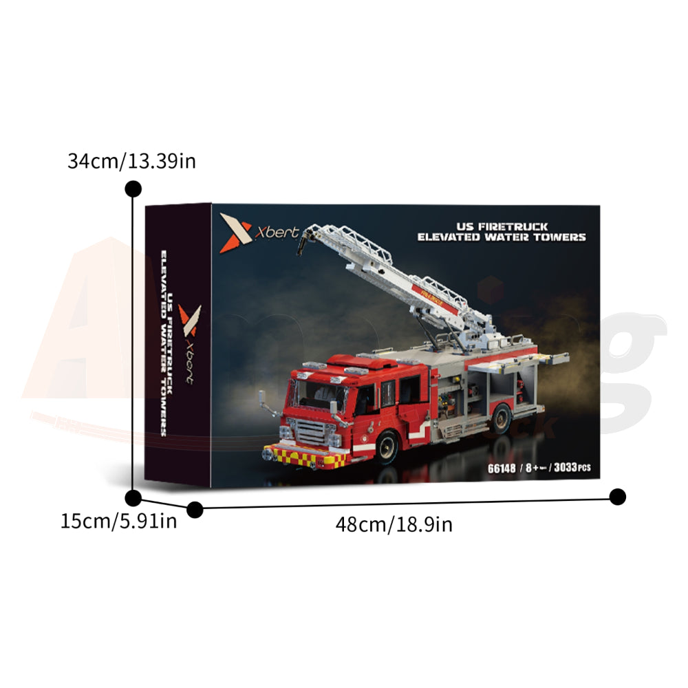 Xbert 66148 The US firetruck Elevated Water Towers