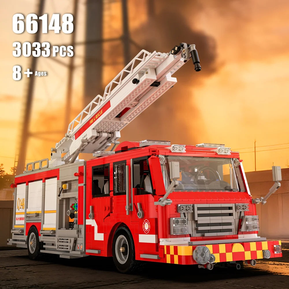 Xbert ZY66148 The US firetruck Elevated Water Towers