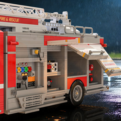 Xbert 66148 The US firetruck Elevated Water Towers